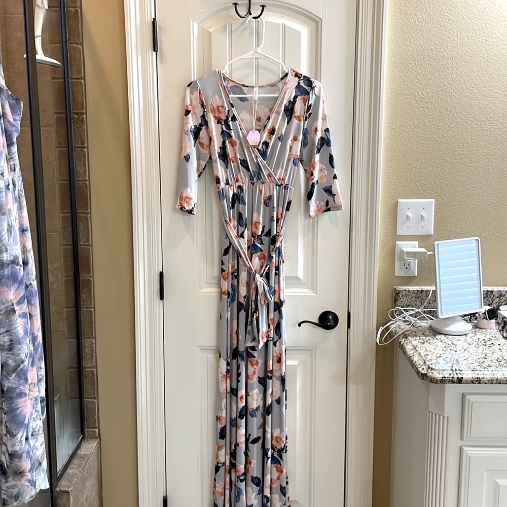 PinkBlush Floral dress